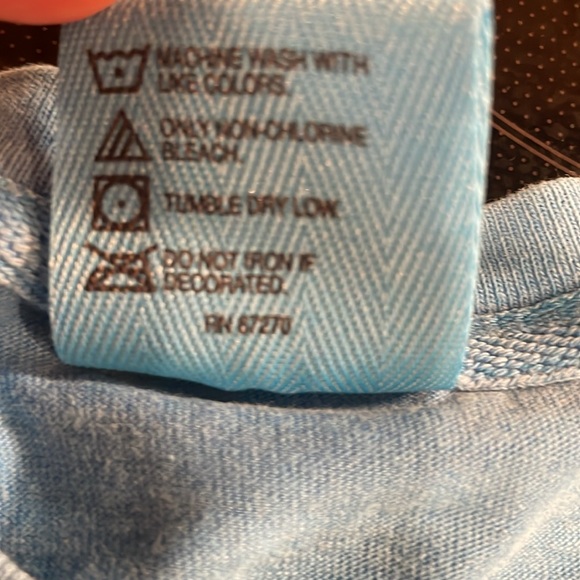 Comfort colors perdido Key Florida short sleeve T-shirt cotton blue adult size S - Picture 9 of 9